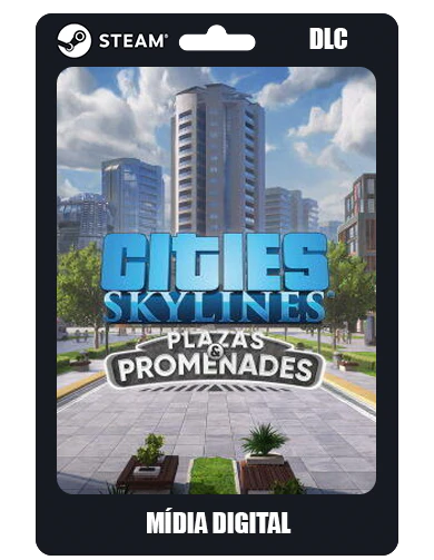 Cities Skylines - Plazas & Promenades DLC