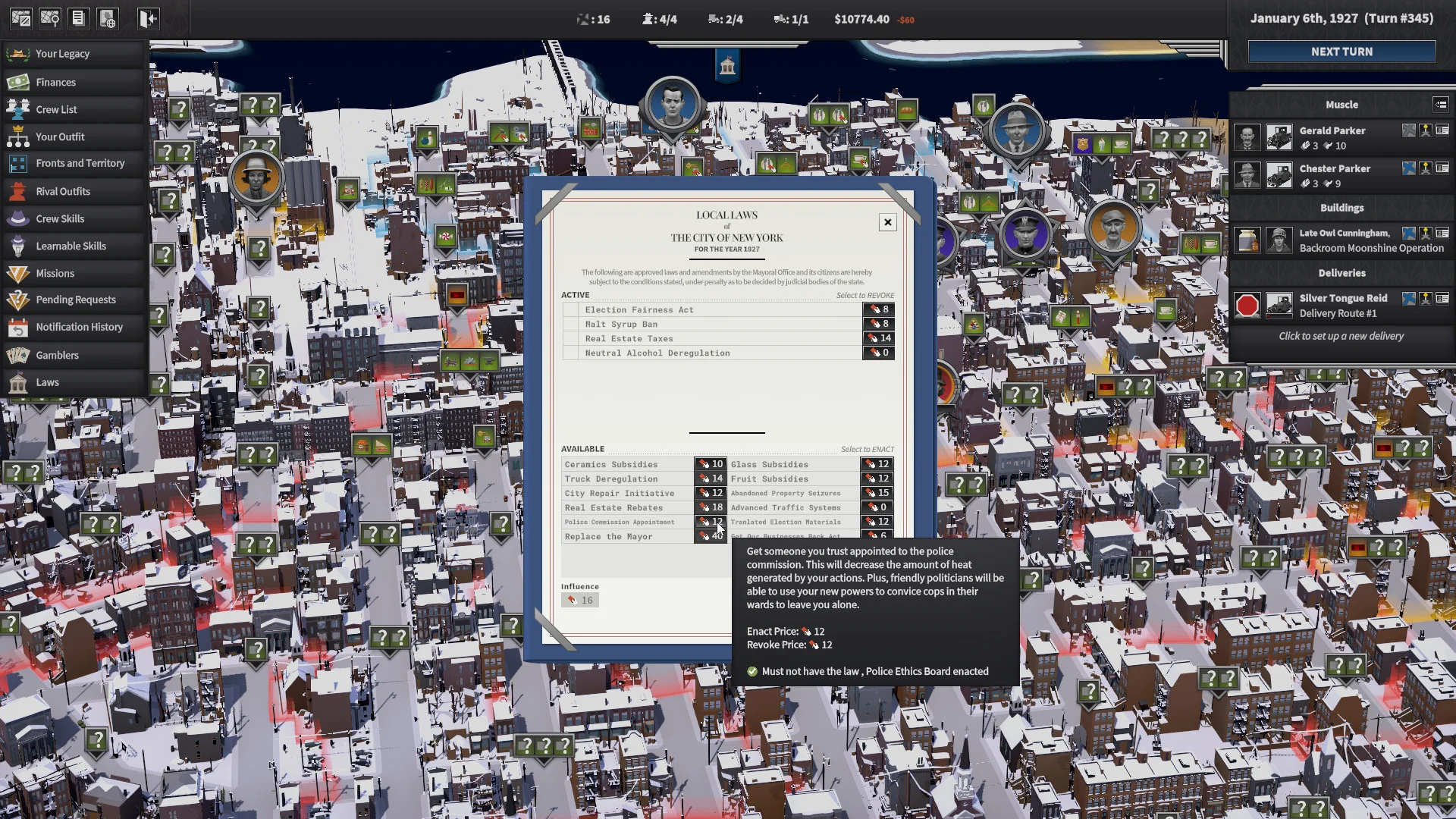City of Gangsters: Shadow Government DLC - Image 3