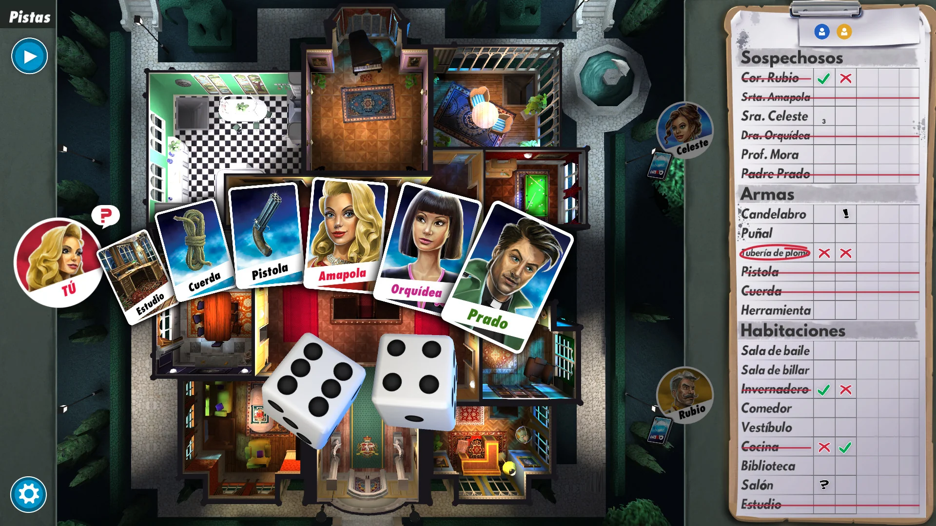 Clue/Cluedo: The Classic Mystery Game - Image 2