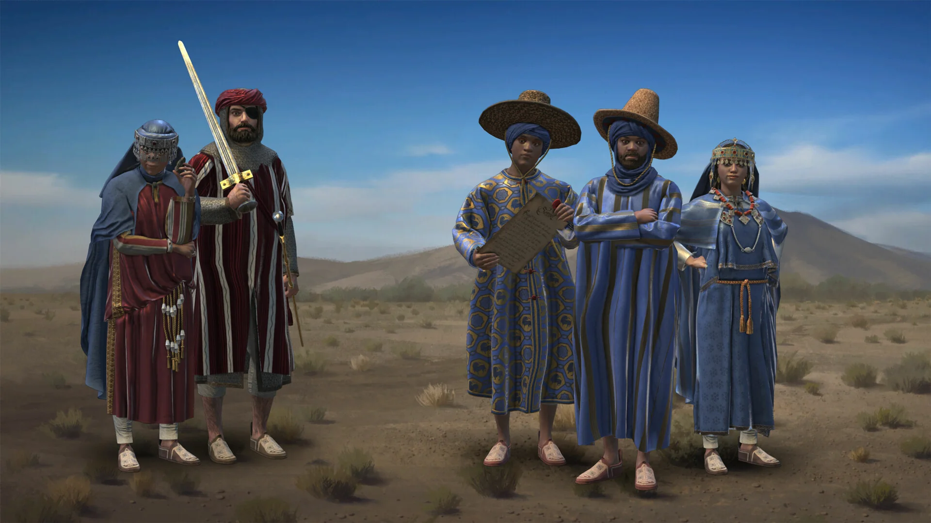 Crusader Kings III - Content Creator Pack: North African Attire DLC - Image 3