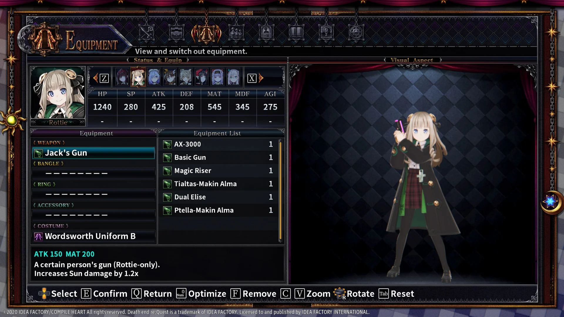 Death end re;Quest 2 - Blood Skelter Set DLC - Image 2