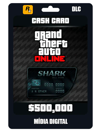 GTA V - Bull Shark Cash Card 500K DLC