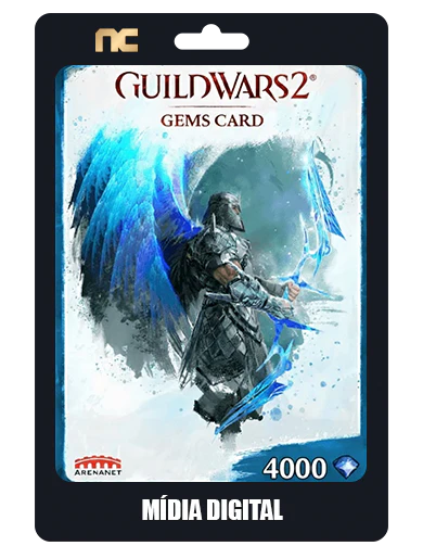 Guild Wars 2 - 4000 Gems Card DLC