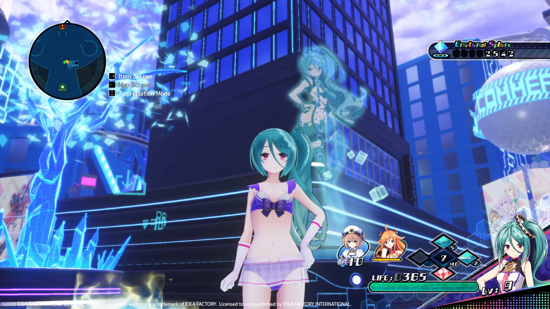 Neptunia Virtual Stars - Bikini Outfit- V-Idol Set DLC - Image 2