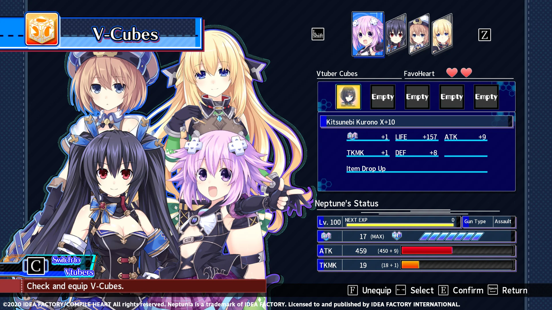 Neptunia Virtual Stars - Electronic Fairy Project x Kokounoakumu-Nightmare- Pack DLC - Image 3