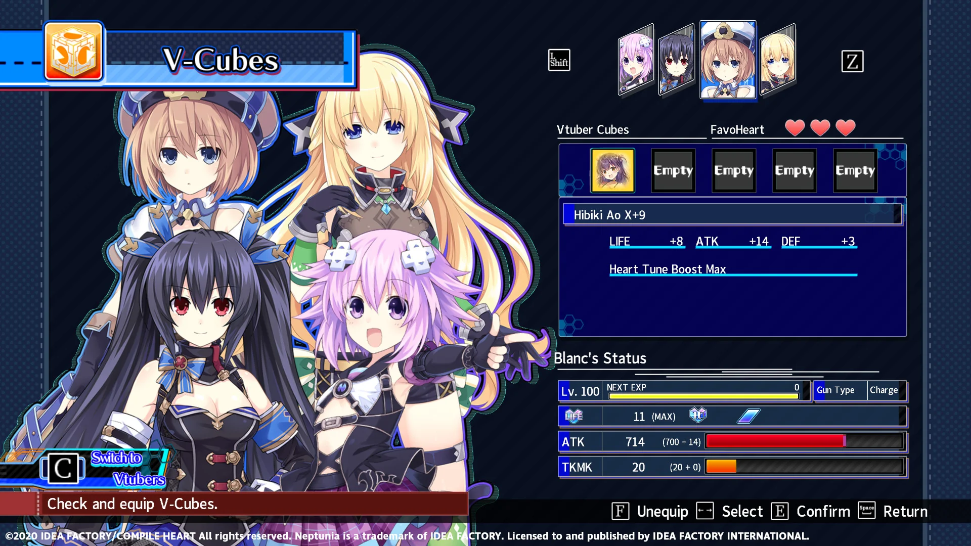 Neptunia Virtual Stars - Hibiki Ao Pack DLC - Image 5