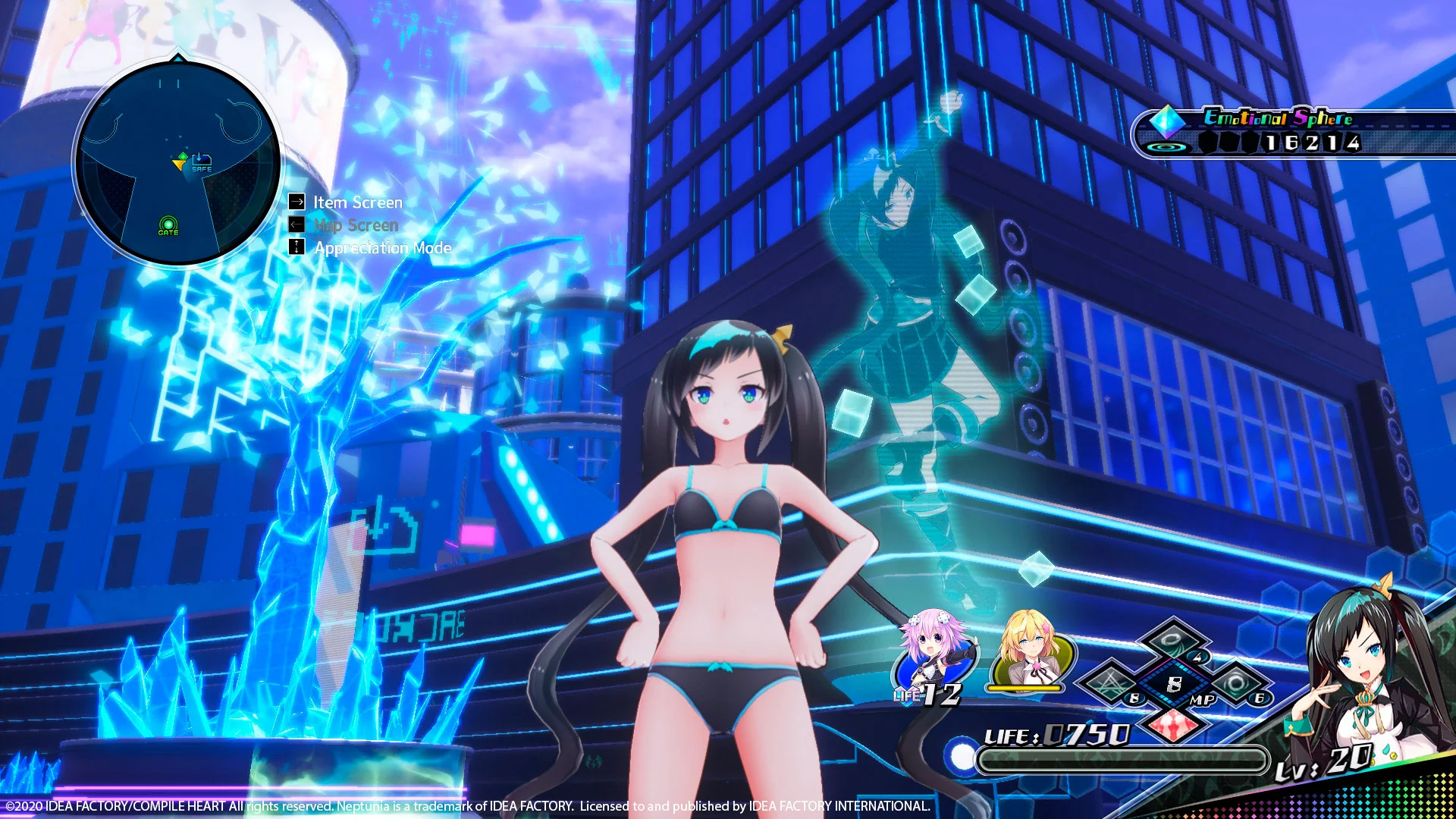 Neptunia Virtual Stars - Swimsuit Outfit- V-Idol Set DLC - Image 2