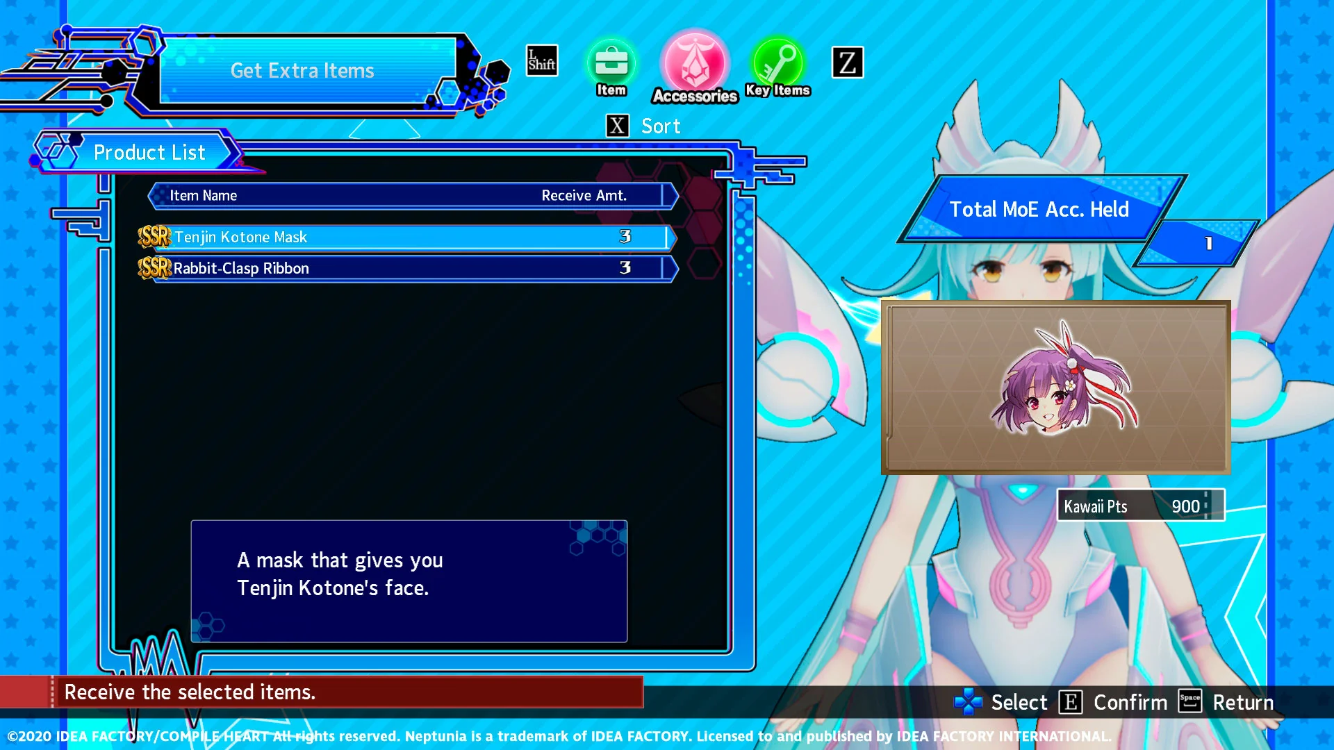Neptunia Virtual Stars - Tenjin Kotone Pack DLC - Image 5