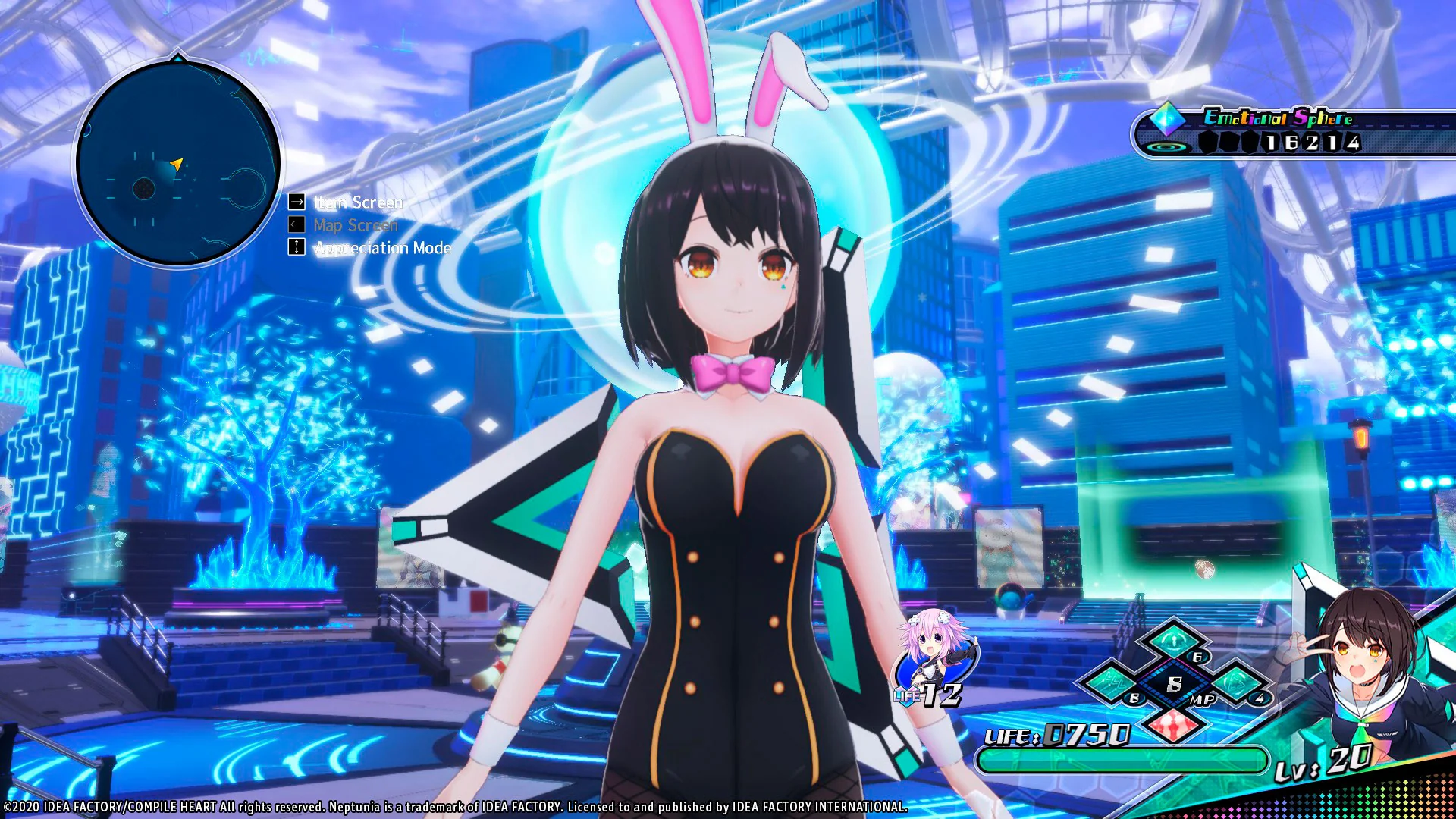 Neptunia Virtual Stars - Towa Kiseki- Bunny Outfit DLC - Image 2