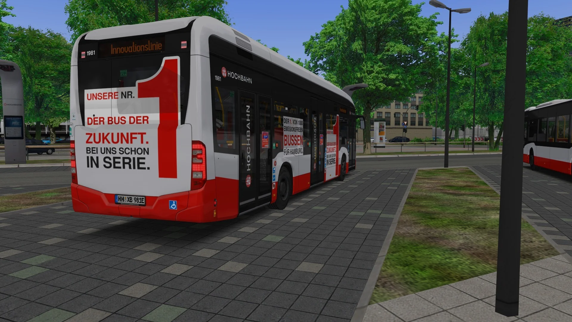 OMSI 2 - Add-On E-Bus Hamburg DLC - Image 2