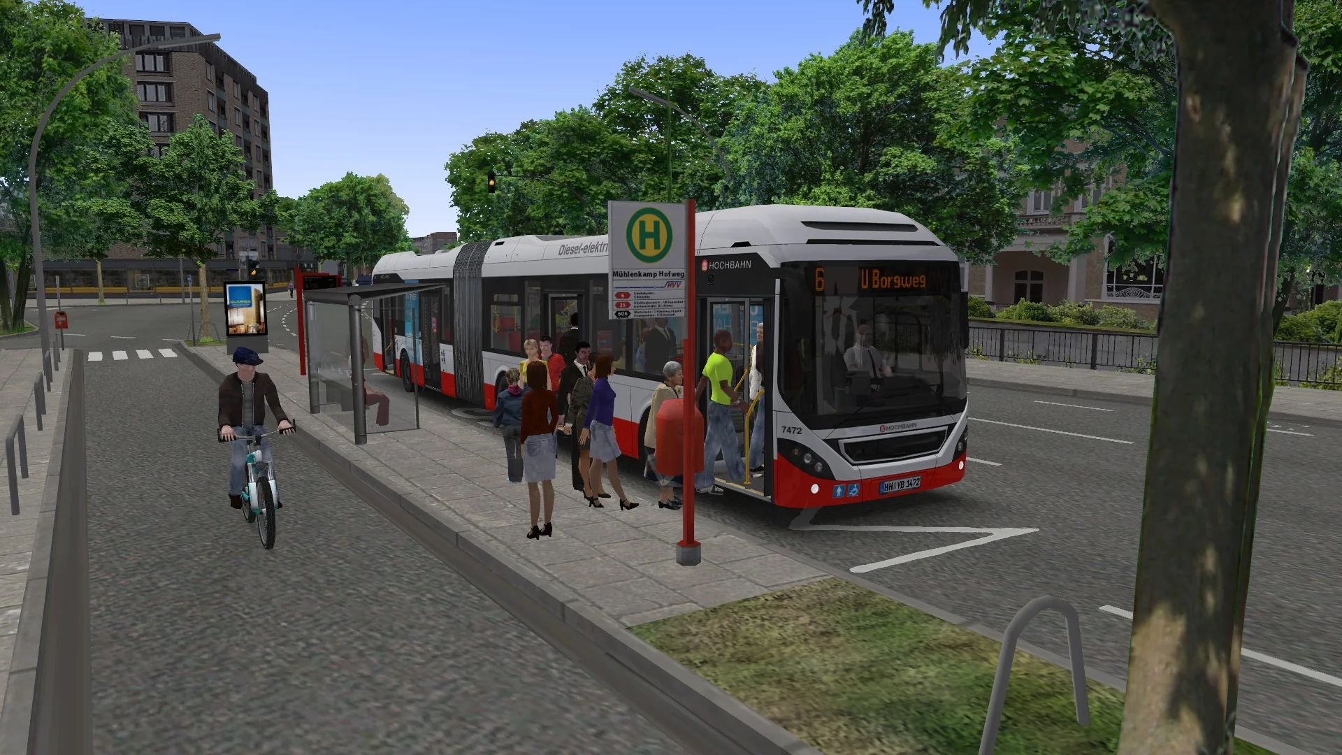 OMSI 2 - Add-On HafenCity - Hamburg modern DLC - Image 3