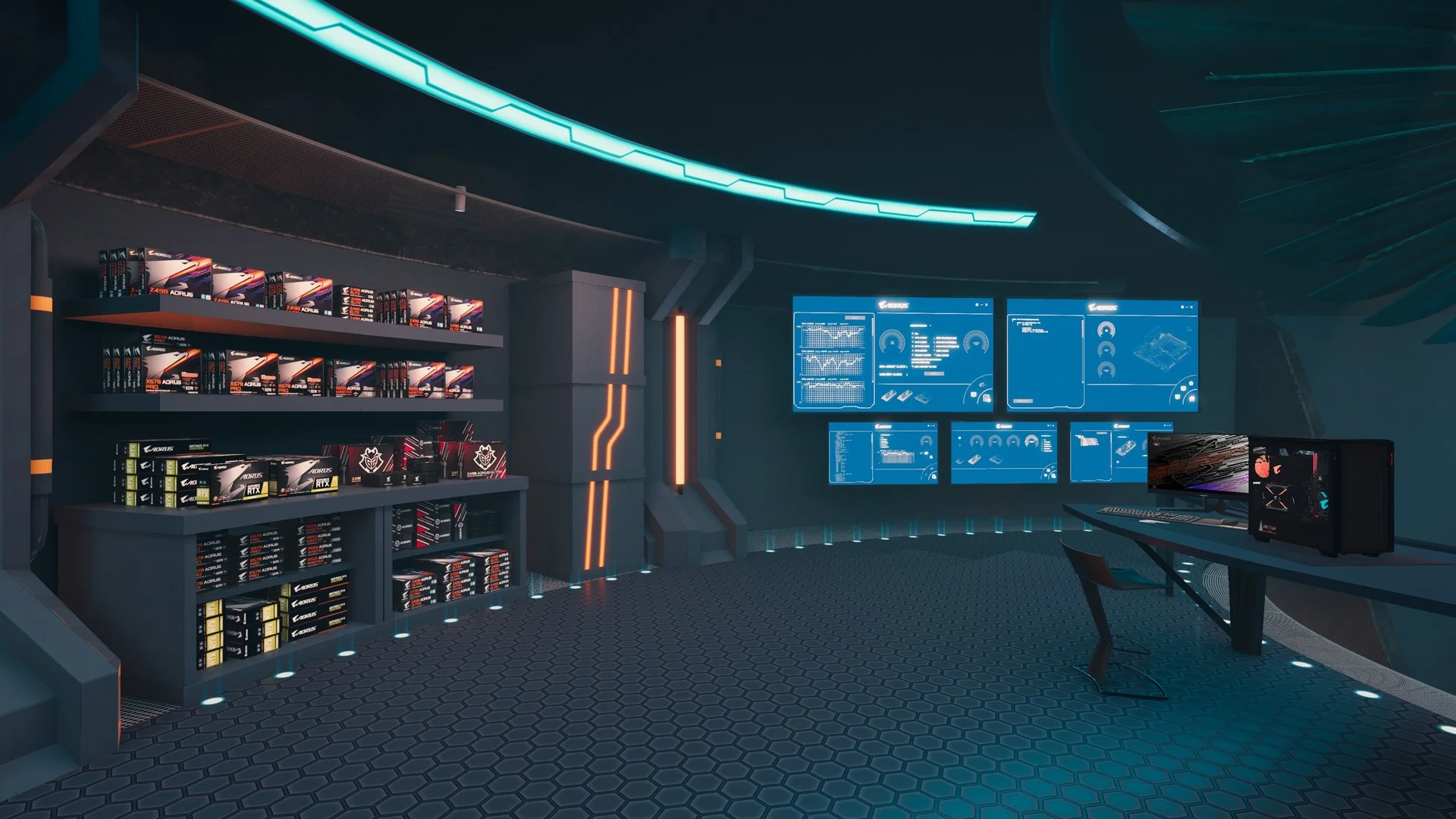PC Building Simulator - AORUS Workshop DLC - Image 5