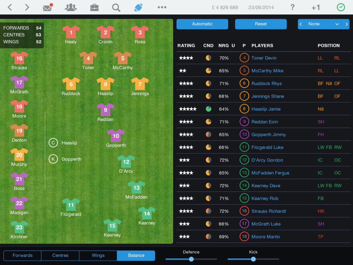 Pro Rugby Manager 2015 - Image 3