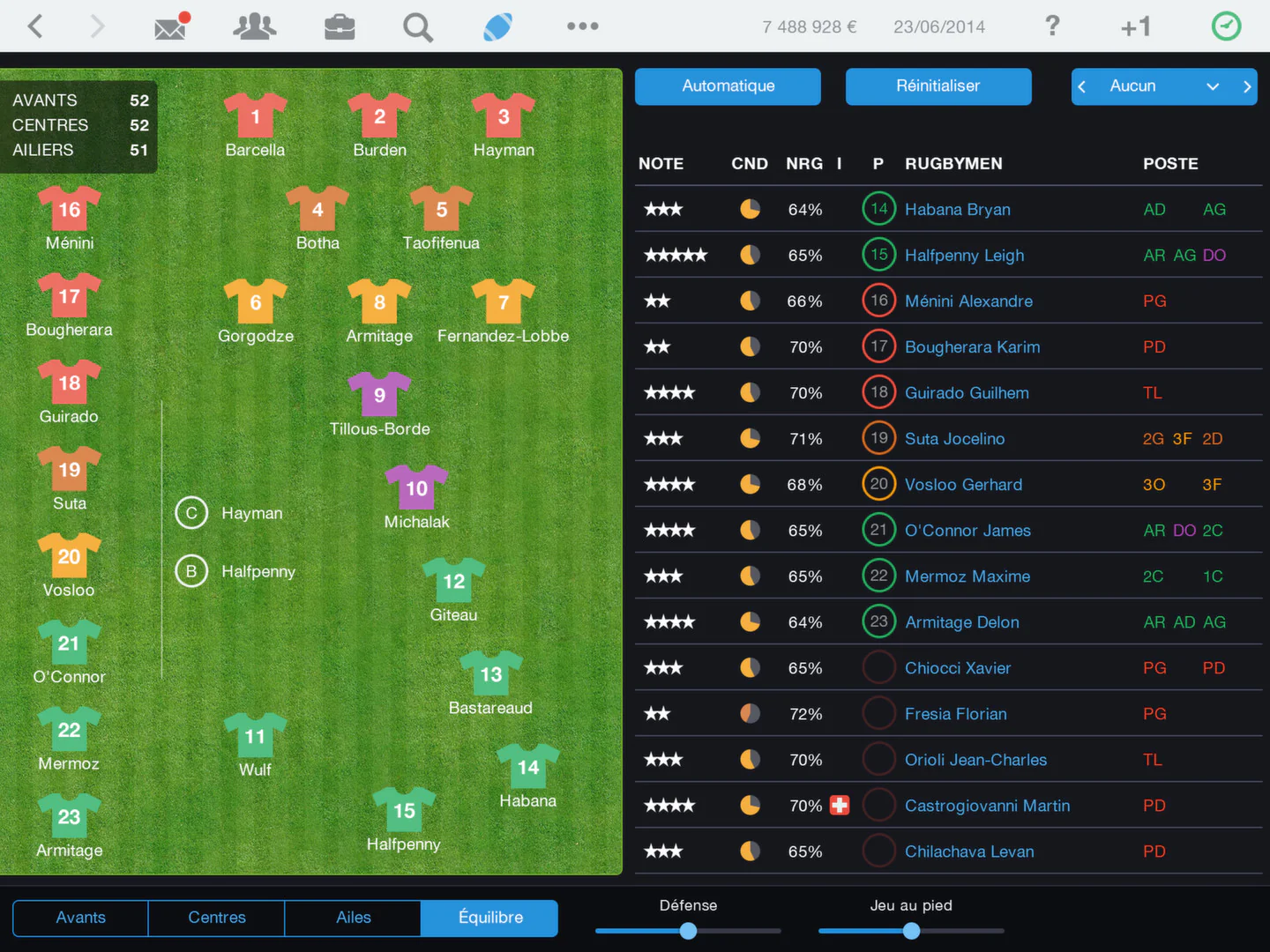 Pro Rugby Manager 2015 - Image 4