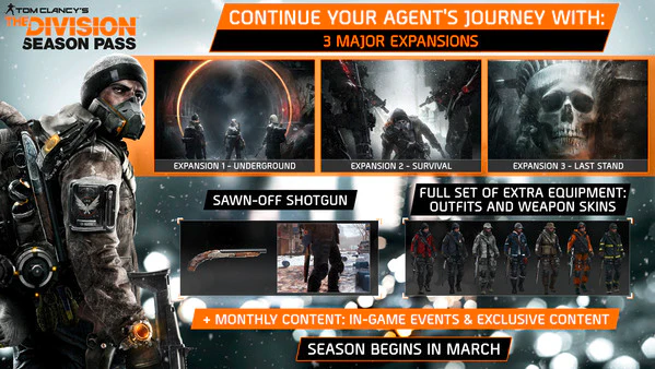 Tom Clancy's The Division - Season Pass DLC - Image 2