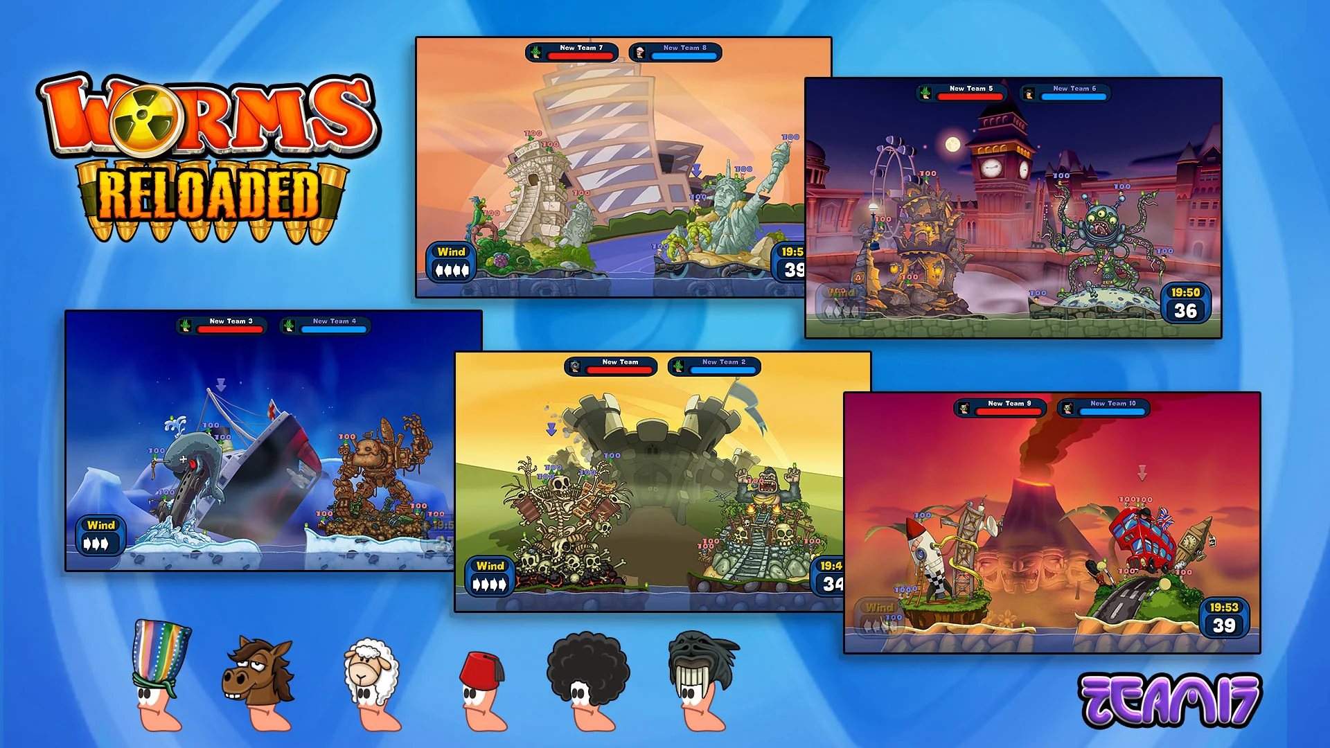 Worms Reloaded: The Pre-order Forts and Hats DLC Pack - Image 3