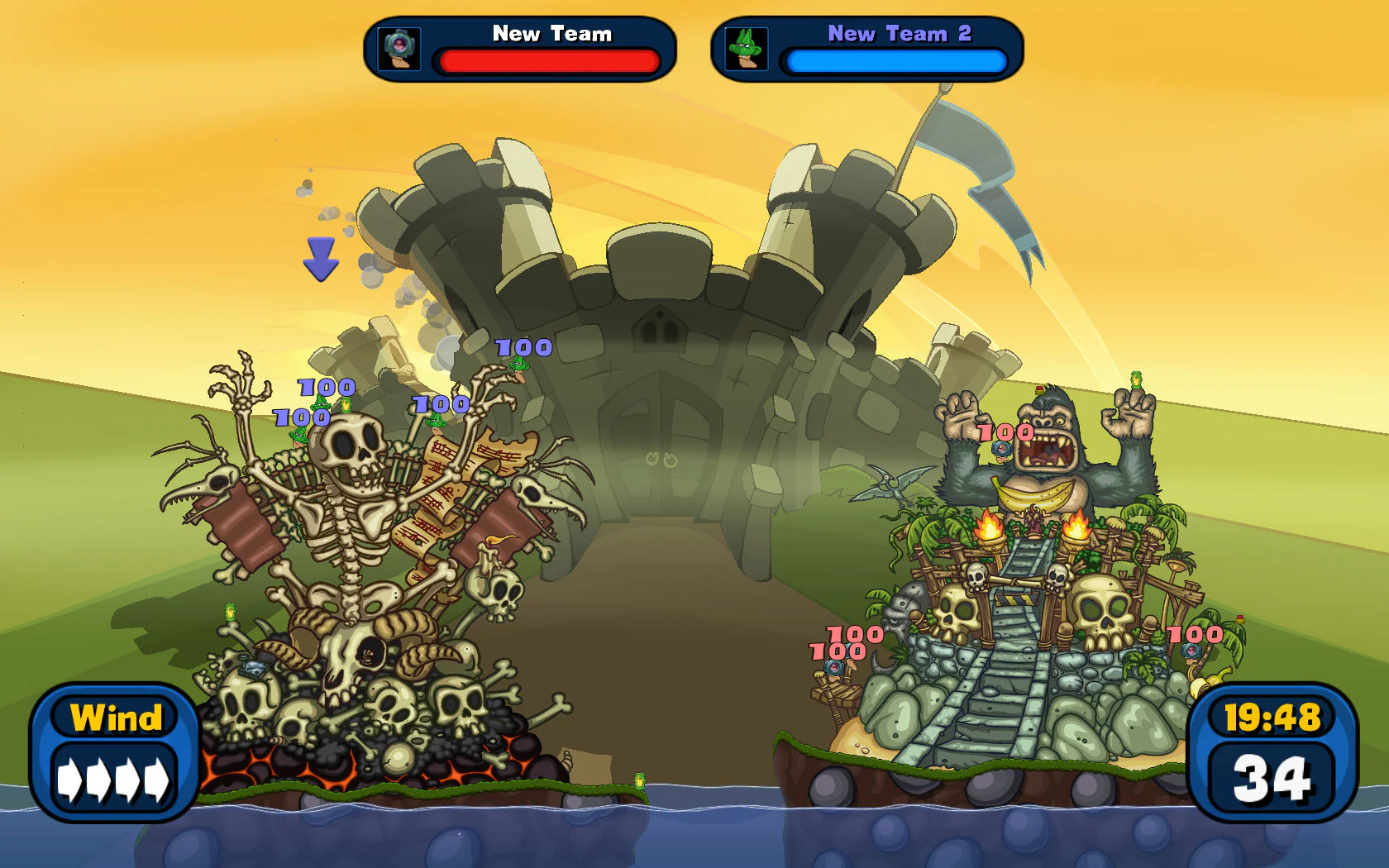 Worms Reloaded: The Pre-order Forts and Hats DLC Pack - Image 4